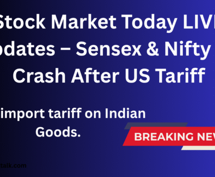 Stock Market Today Live